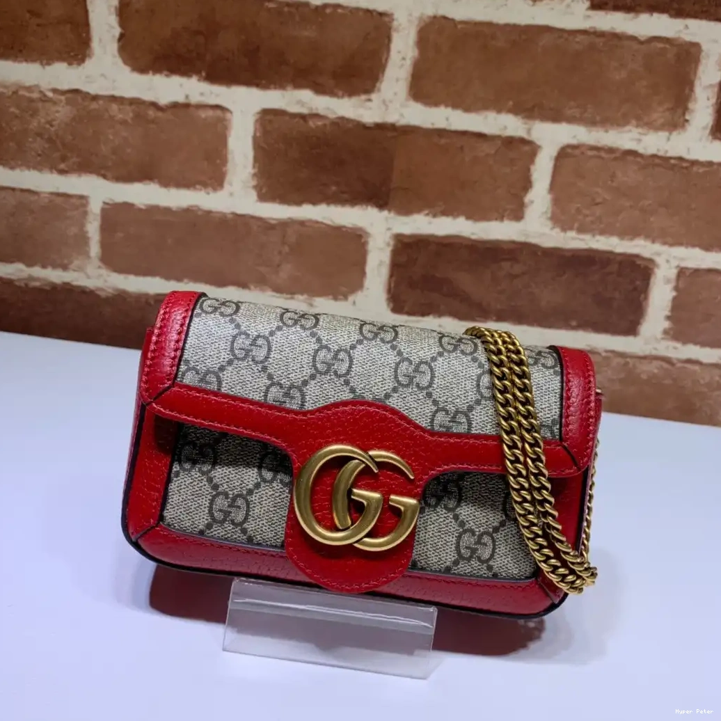 GG belt Gucci bag-16.5*10*5cm Marmont 0617